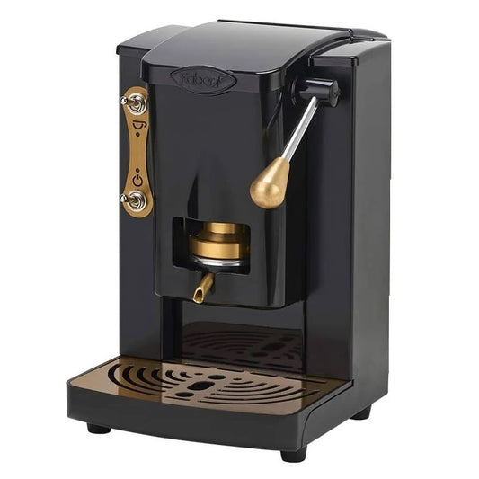 Faber Piccola Kolor Prestige Nera Gold Macchina Caffè a capsule 1 L