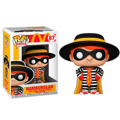 Funko Pop Ad Icons Mcdonald'S (87) Hamburglar Pop Vinyl Figure Hamburger Mask