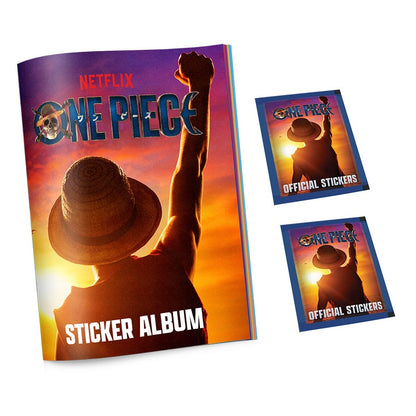 Diramix - Stickers One Piece Starter Pack Album + 2 Bustine Netflix (CAR3111)