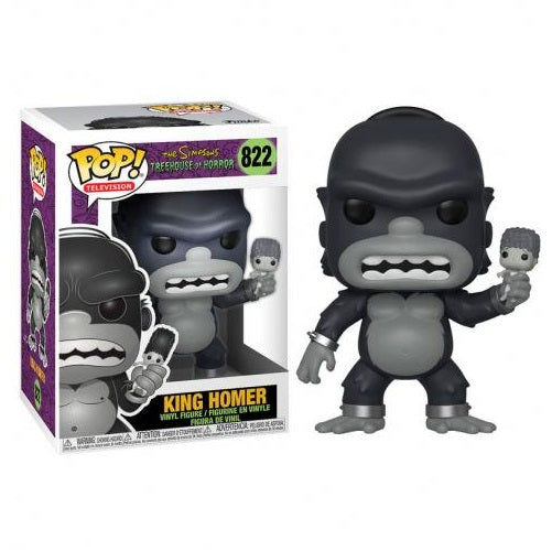 Funko Pop ! The Simpson - (822) - King Homer Figure King Kong Movie 9Cm Simpsons