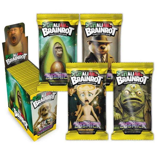 Skifidol Italian Brainrot TCG Allucinazione Cosmica Box Display 24 Buste (14 carte) Ita