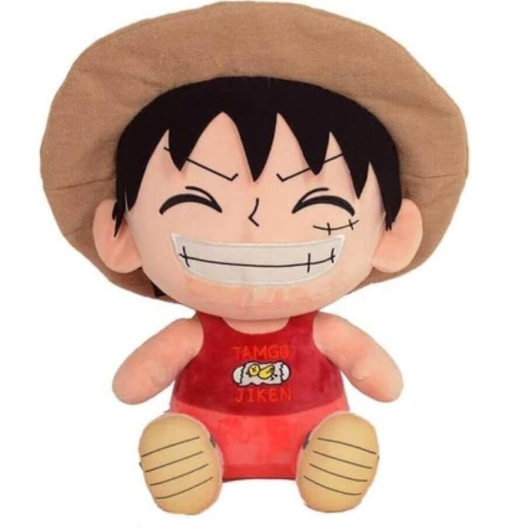 Peluche One Piece Monkey D.Luffy Smile Sorridente Sakami 25Cm Pupazzo Rufy Op