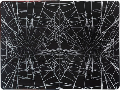 Spider-Man - Taccuino A5 e Penna - Quaderno Appunti Pagine Bianche con Penna Proiettore a Pile, Copertina Rigida, Tasca Espandibile e Segnalibro | Diario Personale (192 Pagine) - Idea Regalo Gadget Spiderman