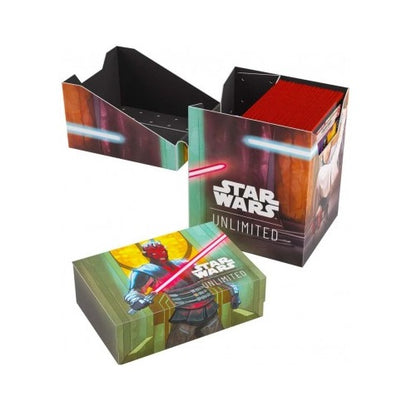 Star Wars Unlimited Soft Crate (Obi-Wan Kenobi/Darth Maul) Deck Box Portacarte