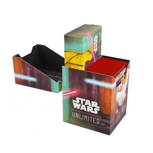 Star Wars Unlimited Soft Crate (Obi-Wan Kenobi/Darth Maul) Deck Box Portacarte