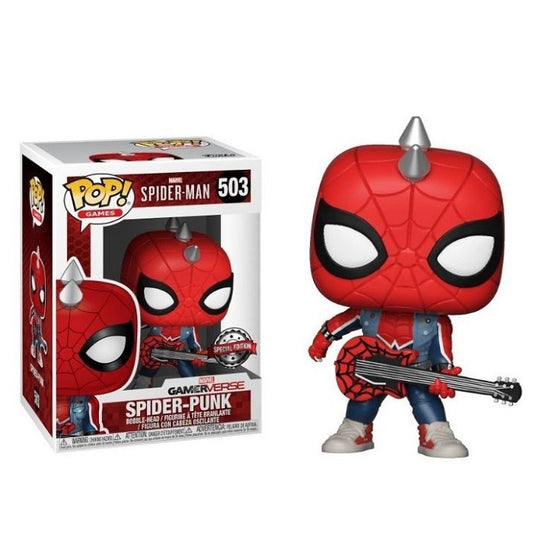 Funko Pop Marvel Spider-Man 503 Spider-Punk Gamerverse Special Edition Vinyl
