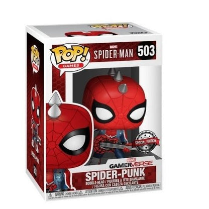 Funko Pop Marvel Spider-Man 503 Spider-Punk Gamerverse Special Edition Vinyl