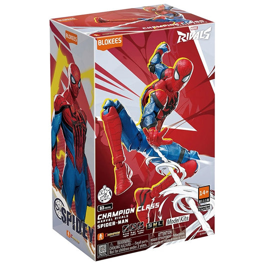Blokees - Marvel Rivals: Model Kit - Champion Class 06 (Spider-Man) Action Figure 81118