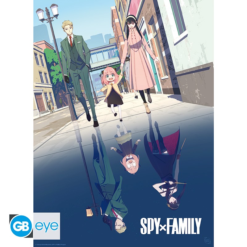 Abystyle (SPY X FAMILY) Set 2 Chibi Poster: "A Double Family" (52x38) Gb Eye