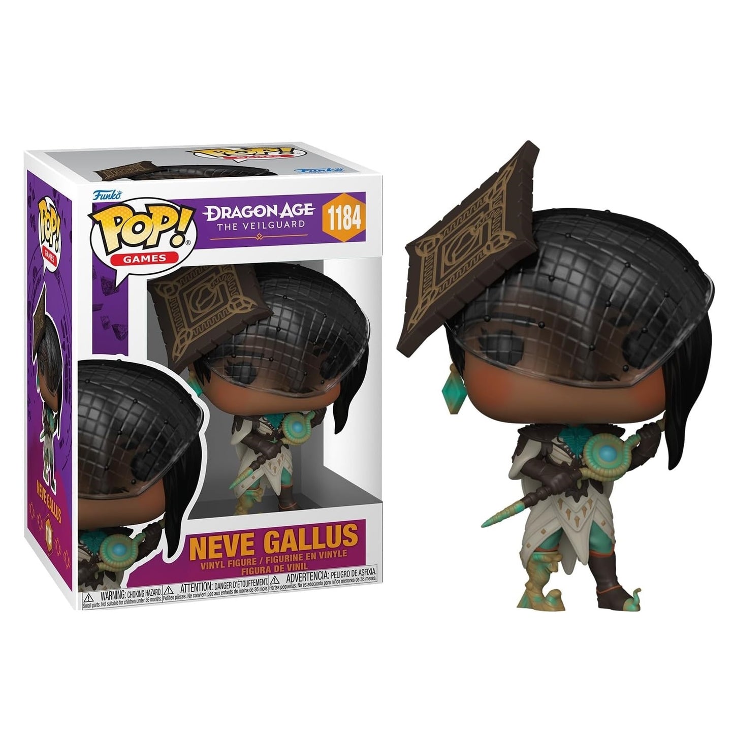 Funko Pop! Games Dragon Age The Veilguard (1184) Neve Gallus - Vinyl Figure 9cm