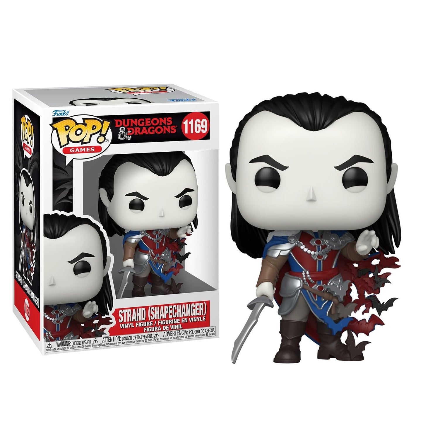 Funko Pop! Dungeons & Dragons (1169) Strahd (Shapechanger) Vinyl Figure 9cm