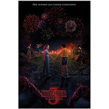 Maxi Poster Stranger Things (3 Stagione) Locandina Horror Incorniciabile 91x61cm