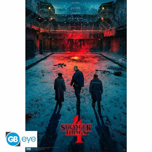 ABYSTYLE MAXI POSTER STRANGER THINGS 4° STAG: "TEASER RUSSIA" (GB EYE) 91,5x61cm