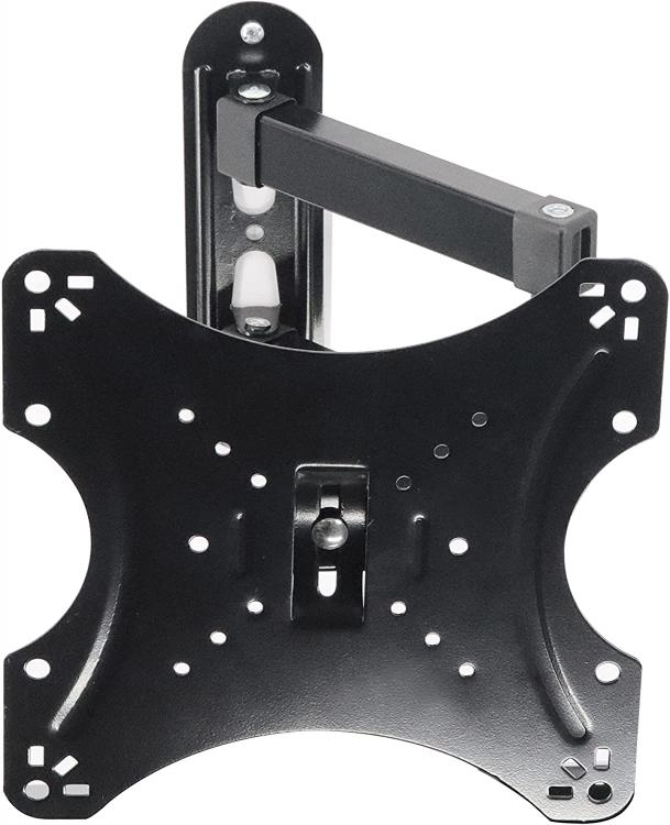 Fenner Tech Staffa Tv 14"-42" Full Motion Extra Slim 20Kg Braccio Snodabile Led