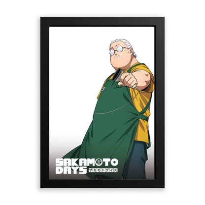 Quadro LED (Sakamoto Days) Manga Poster Stampa Lamina decorativa Illuminata per cameretta ragazza, stanza bambine/Decorazione Ufficiale Gadget da parete o tavolo Incorniciata