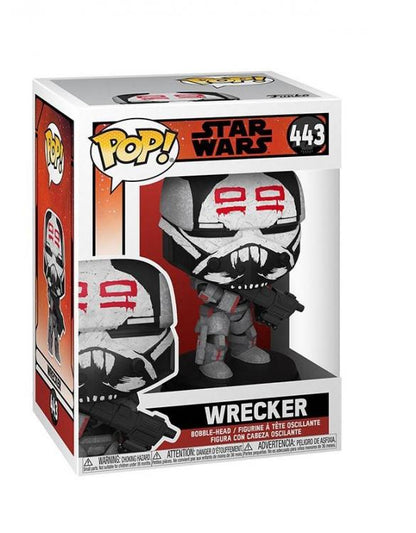 Funko Pop Star Wars 443 Wrecker  Vinyl Action Figure Statuetta Collezione