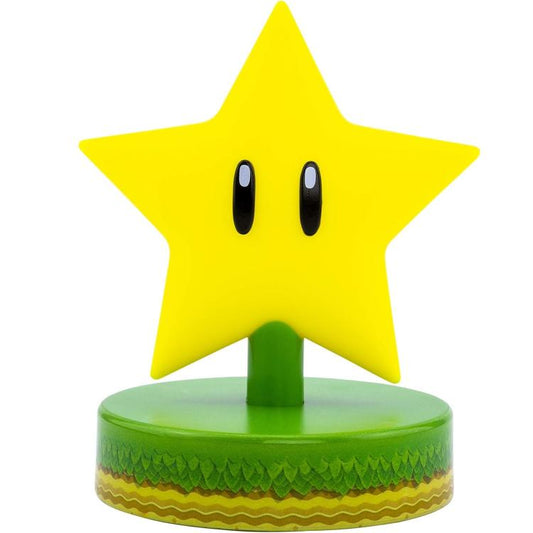 Paladone Lampada Da Tavolo 3D Super Mario Star Light 006 Night Luce Notturna