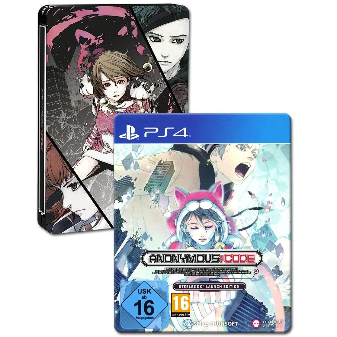 Anonymous Code (Steelbook Edition) Ps4 Videogioco Multilingua Playstation 4
