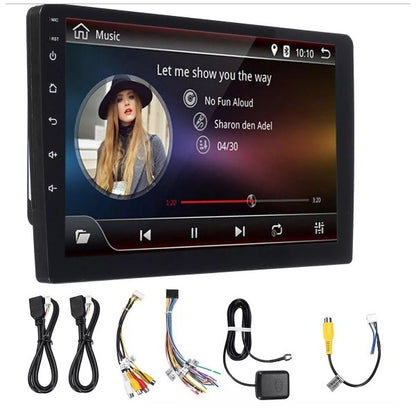Stereo Auto Autoradio Monitor 2 Din Android 10 Pollici Wifi Radio Gps Mp5 Usb