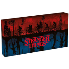 Pyramid - Tela Retroilluminata - Stranger Things - Lampada Light Up Canvas - LED Poster Incorniciato Luminosa 15x30 cm