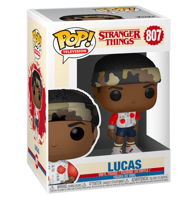 Funko Pop Television Stranger Things S3 - Lucas (807) Netflix Vinyl Figure Pop