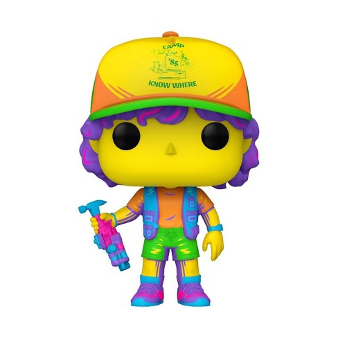 Funko Pop ! Television Stranger Things - (828) Dustin Special Edition Blacklight