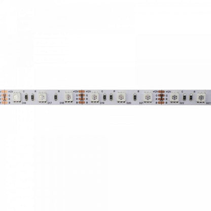 Striscia Led Smd 5050 5M 5 Metri 12V Ip66 Adesiva Bobina Led Flessibile Blu