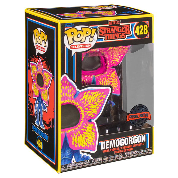 Funko Pop ! Television Stranger Things - (428) Demogorgon Blacklight Special 9Cm