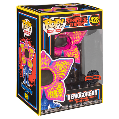 Funko Pop ! Television Stranger Things - (428) Demogorgon Blacklight Special 9Cm