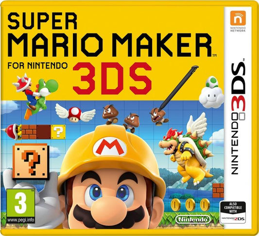 Super Mario Maker Nintendo 3Ds 2Ds Videogioco Italiano Nuovo Gioco Eu Sigillato