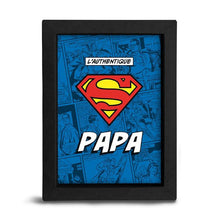 ABYSTYLE - SUPERMAN (SUPER PAPÀ) CORNICE REGALO FESTA DEL PAPÀ STAMPA POSTER GB