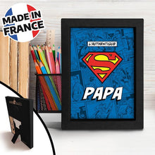 ABYSTYLE - SUPERMAN (SUPER PAPÀ) CORNICE REGALO FESTA DEL PAPÀ STAMPA POSTER GB