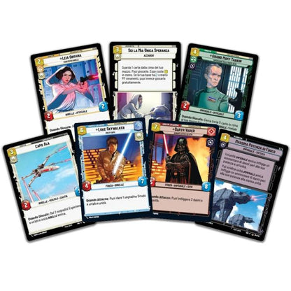 Star Wars Unlimited Starter Set 2 Giocatori Scintilla Di Ribellione Cioco Carte