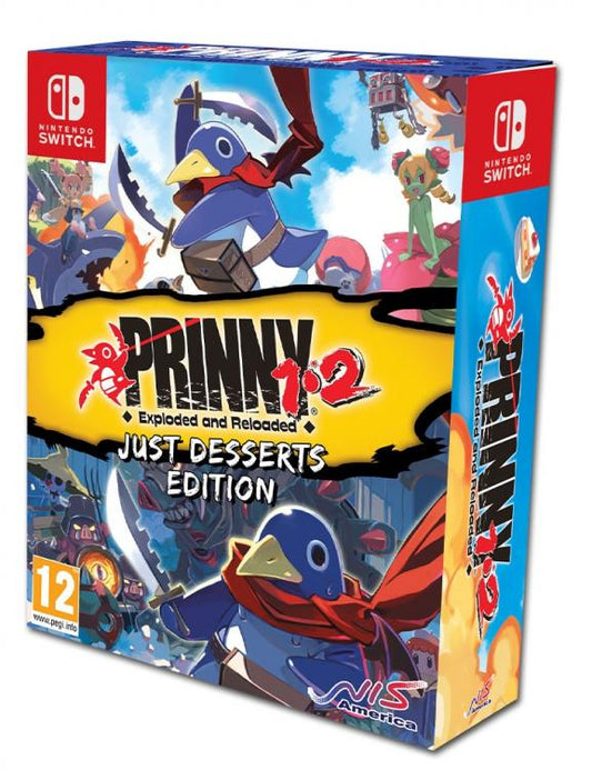 Prinny 1-2: Explodedand Reloaded Just Desserts Edition Nintendo Switch Italiano