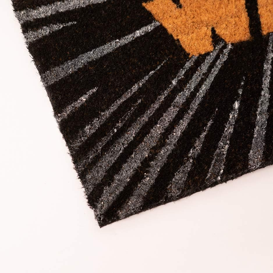 Zerbino Star Wars (Logo) Nero Tappeto per Ingresso Esterno o Interno Cameretta Bagno Antiscivolo 40X60 cm