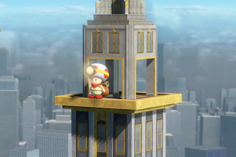 CAPTAIN TOAD TREASURE TRACKER NINTENDO SWITCH VIDEOGIOCO CAPITAN MARIO ITALIANO