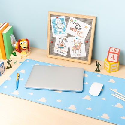Disney Pixar (Toy Story) Tappetino per Tastiera e Mouse Pad Pc Gaming Deskmat Grande XXL 80x35cm