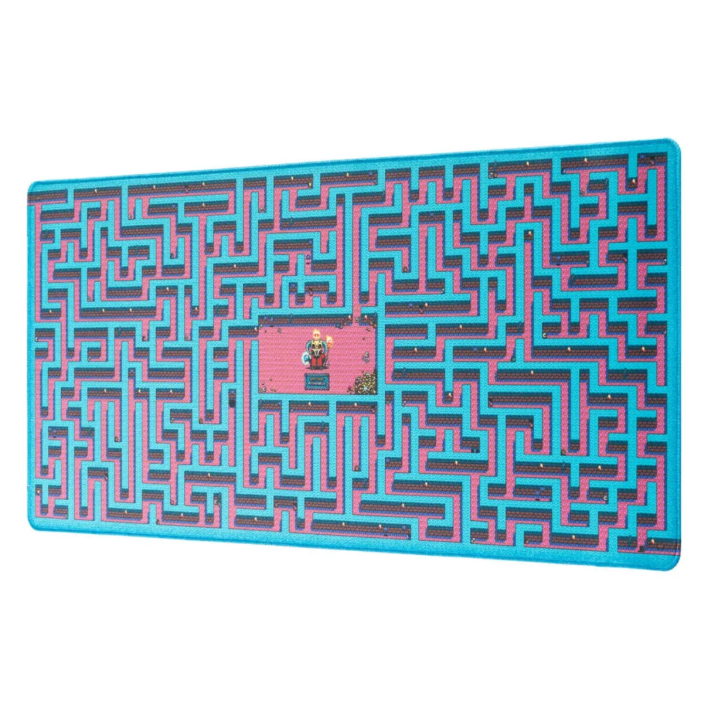 Gameration Maze (Gioco Labirinto) Tappetino da Scrivania per Tastiera e Mouse Pad PC Gaming Deskmat XXL Idea Regalo