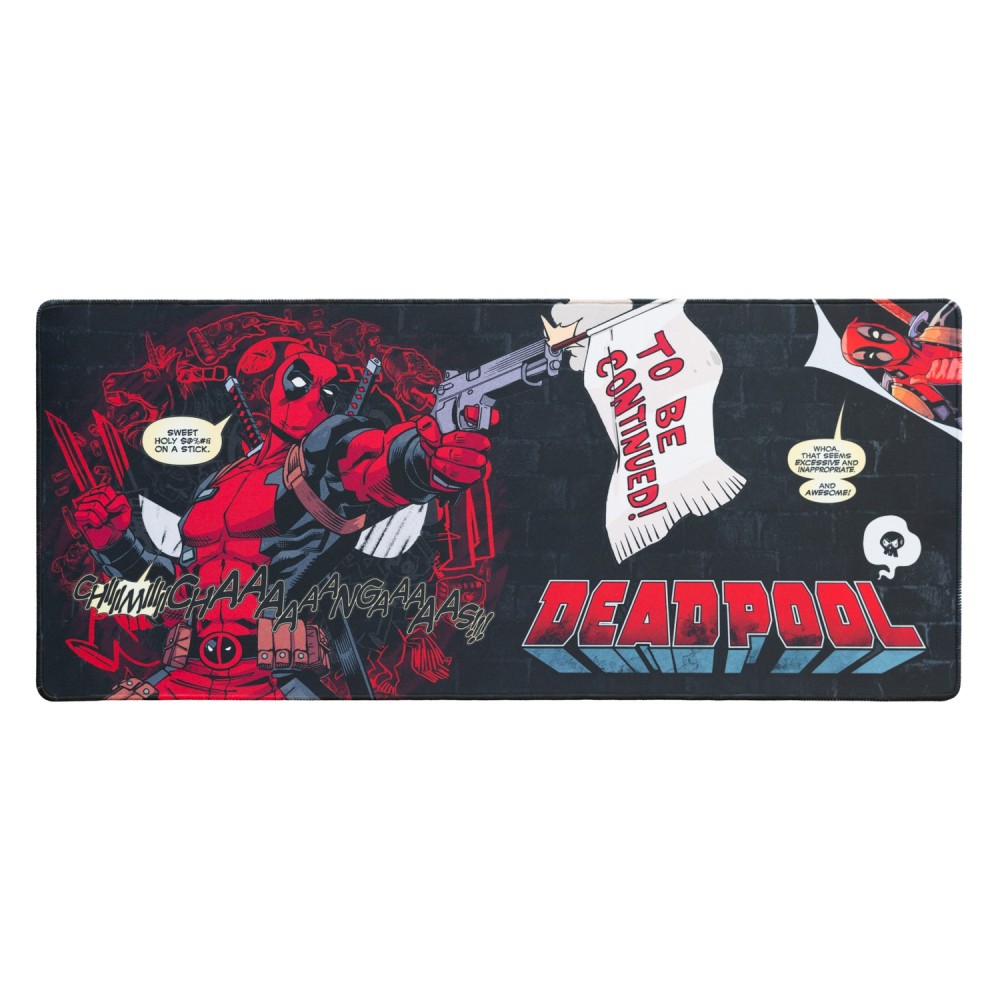 Marvel: Deadpool Tappetino da Scrivania per Tastiera e Mouse Pad PC Gaming Deskmat XXL
