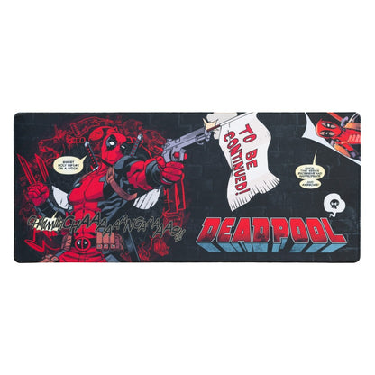 Marvel: Deadpool Tappetino da Scrivania per Tastiera e Mouse Pad PC Gaming Deskmat XXL