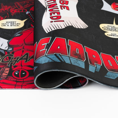 Marvel: Deadpool Tappetino da Scrivania per Tastiera e Mouse Pad PC Gaming Deskmat XXL