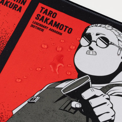 Sakamoto Days: Tappetino per Tastiera e Mouse Pad Pc Gaming Deskmat Grande XXL 80x35cm