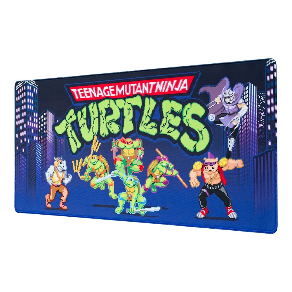 Tartarughe Ninja (Teenage Mutant Ninja Turtles) TMNT Tappetino da Scrivania per Tastiera e Mouse Pad PC Gaming Deskmat XXL Idea Regalo