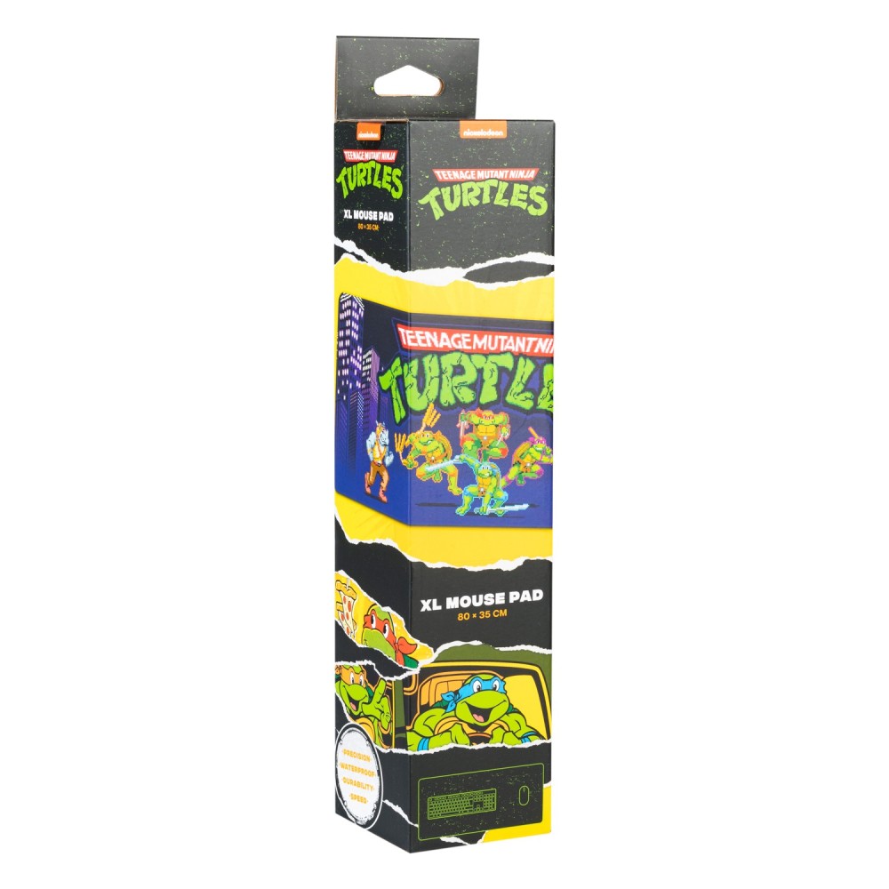 Tartarughe Ninja (Teenage Mutant Ninja Turtles) TMNT Tappetino da Scrivania per Tastiera e Mouse Pad PC Gaming Deskmat XXL Idea Regalo