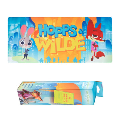 Disney - Zootropolis 2 (Hopps & Wilde) Tappetino per Tastiera e Mouse Pad Pc Gaming Deskmat Grande XXL 80x35cm