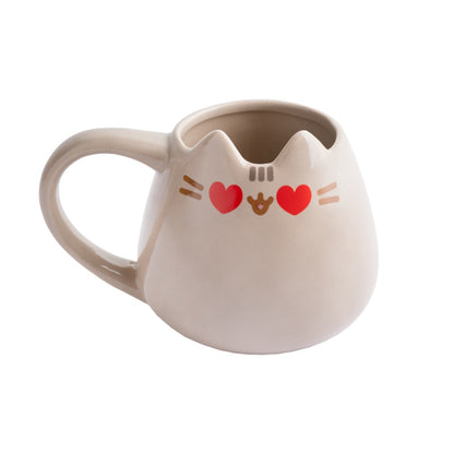 Tazza Pusheen 3D Ceramica 420 ml Colori Vivaci Stampa Alta Qualità Regalo Kawaii Amica Compleanno