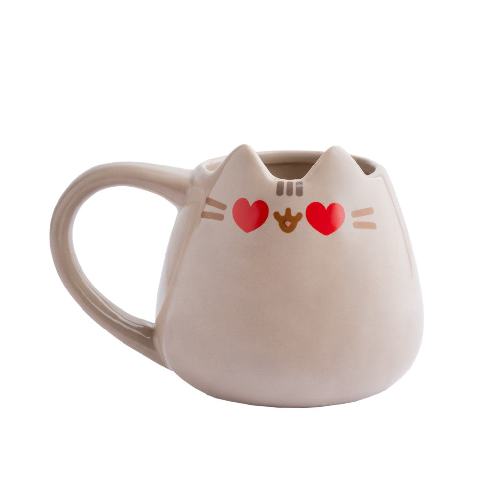 Tazza Pusheen 3D Ceramica 420 ml Colori Vivaci Stampa Alta Qualità Regalo Kawaii Amica Compleanno