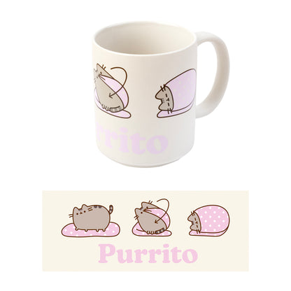Pusheen - Tazza Purrito Colazione In Ceramica 350Ml Mug Gadget Idea Regalo Gatto