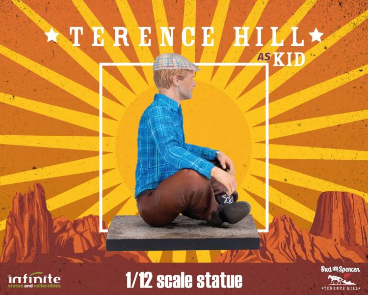Infinite - Terence Hill: As Kid Figure Pvc Scala 1:12 Statuetta Saga Bud Spencer