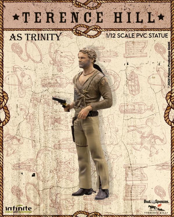 Infinite - Terence Hill "As Trinity" 1/12 Statue Figure Statuetta Figura 16Cm